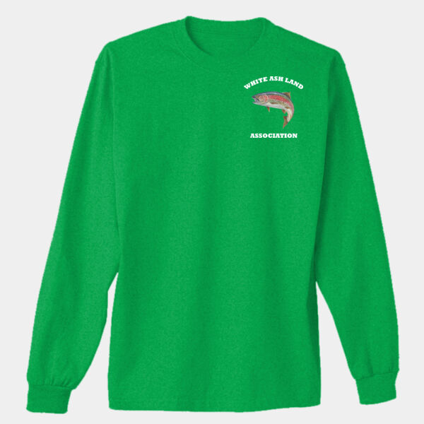 WALA Trout with white lettering, Long sleeve  Thumbnail