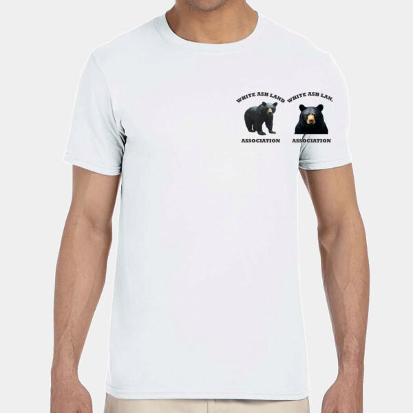 WALA Bear, black lettering T Shirt Softstyle  Thumbnail