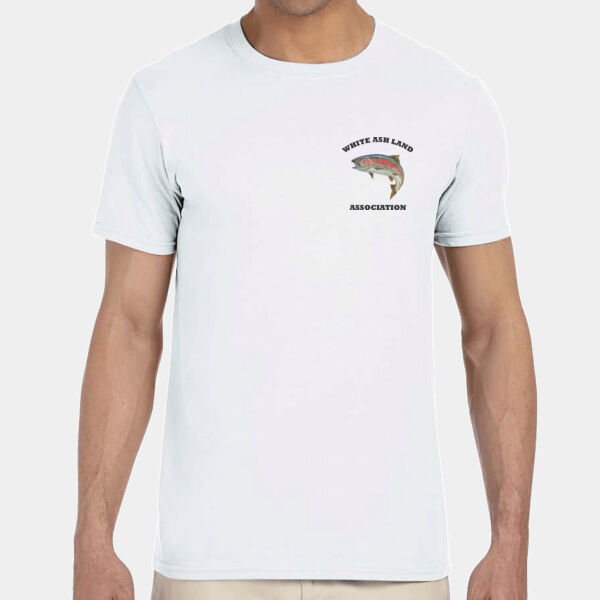 WALA Trout, black lettering T Shirt Softstyle   Thumbnail