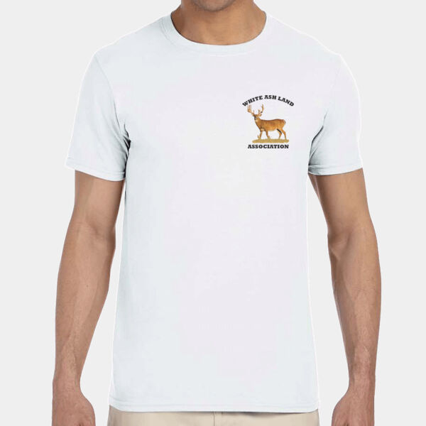 WALA Deer, black lettering T Shirt Softstyle   Thumbnail