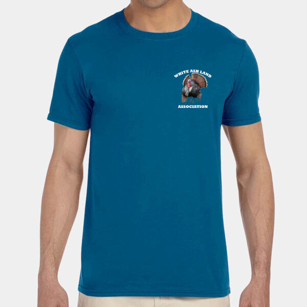 WALA turkey, white lettering T Shirt Softstyle   2 Thumbnail