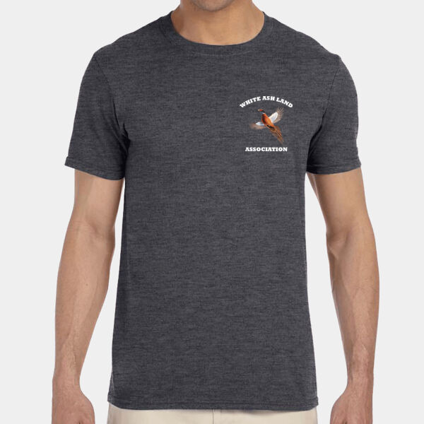 WALA pheasant, white lettering T Shirt Softstyle    Thumbnail