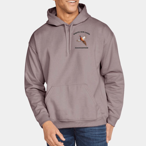 WALA Pheasant with black lettering, softstyle hoodie Thumbnail