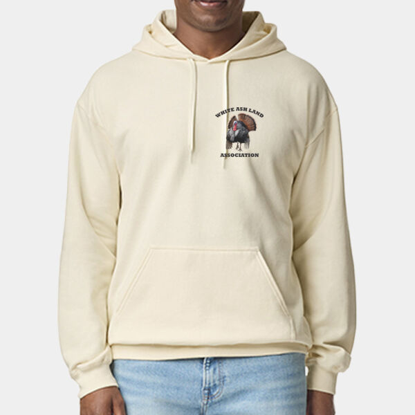 WALA Turkey with black lettering, softstyle hoodie    Thumbnail