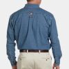 Men's Long-Sleeve Denim Shirt Thumbnail